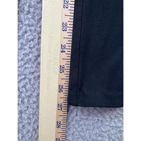 J. Jill Wearever Collection Smooth Fit Full Leg Pants Black Pull On Sz M 32x27 - Picture 6 of 10